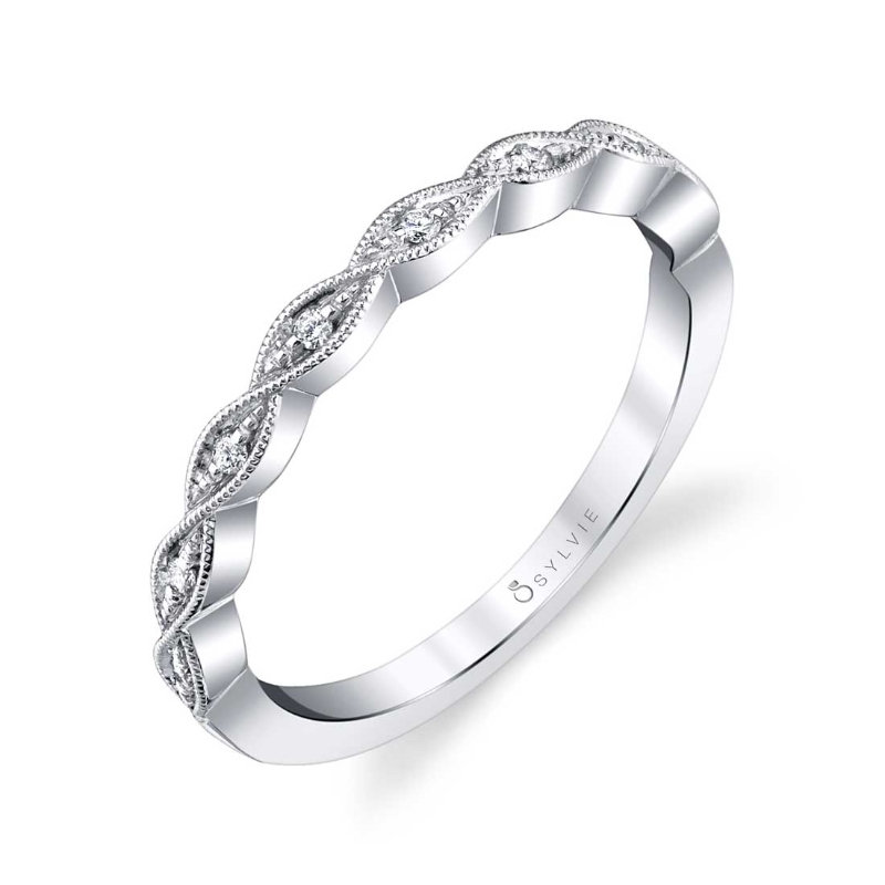 Stackable Wedding Band - Berdine
