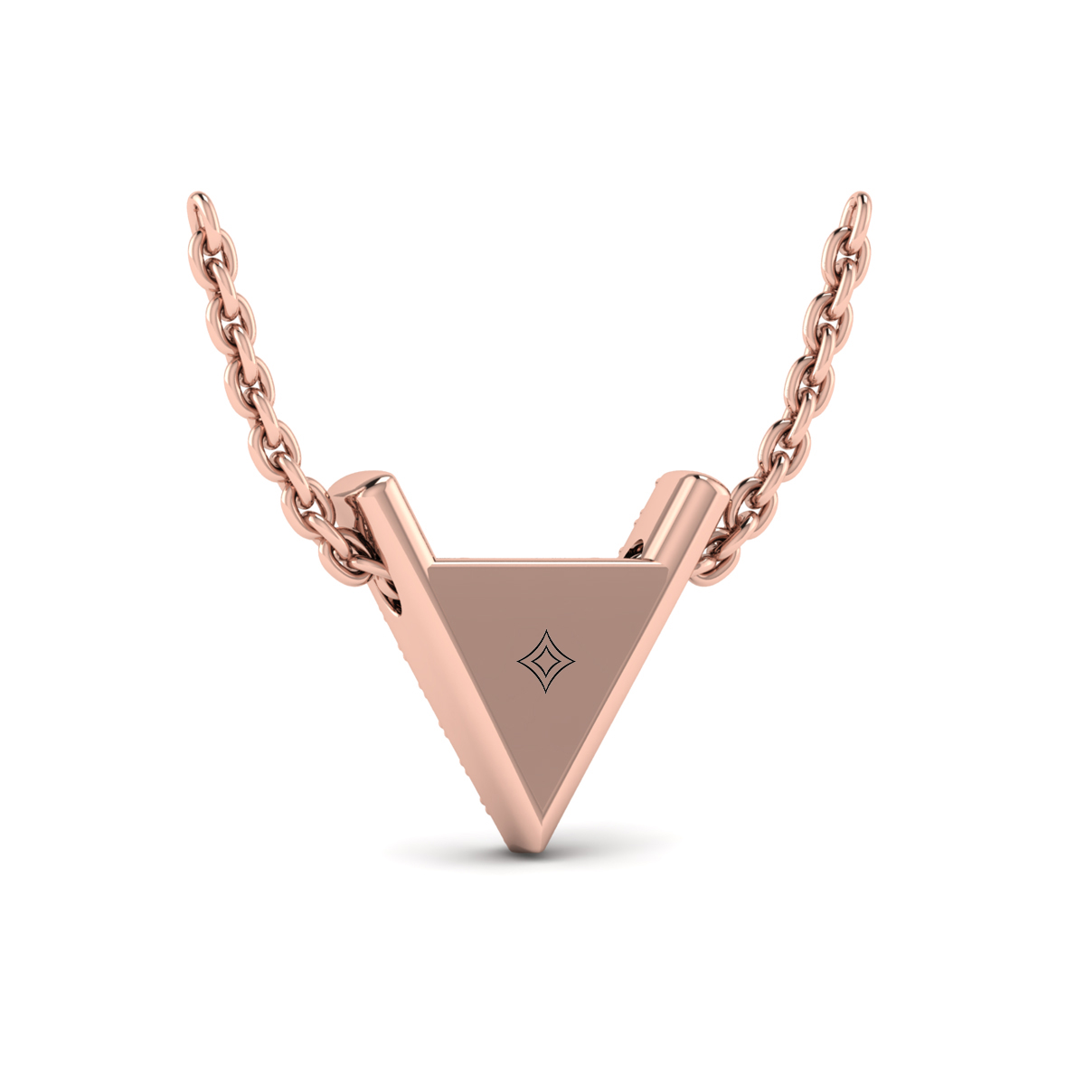 Diamond Trinity Necklace