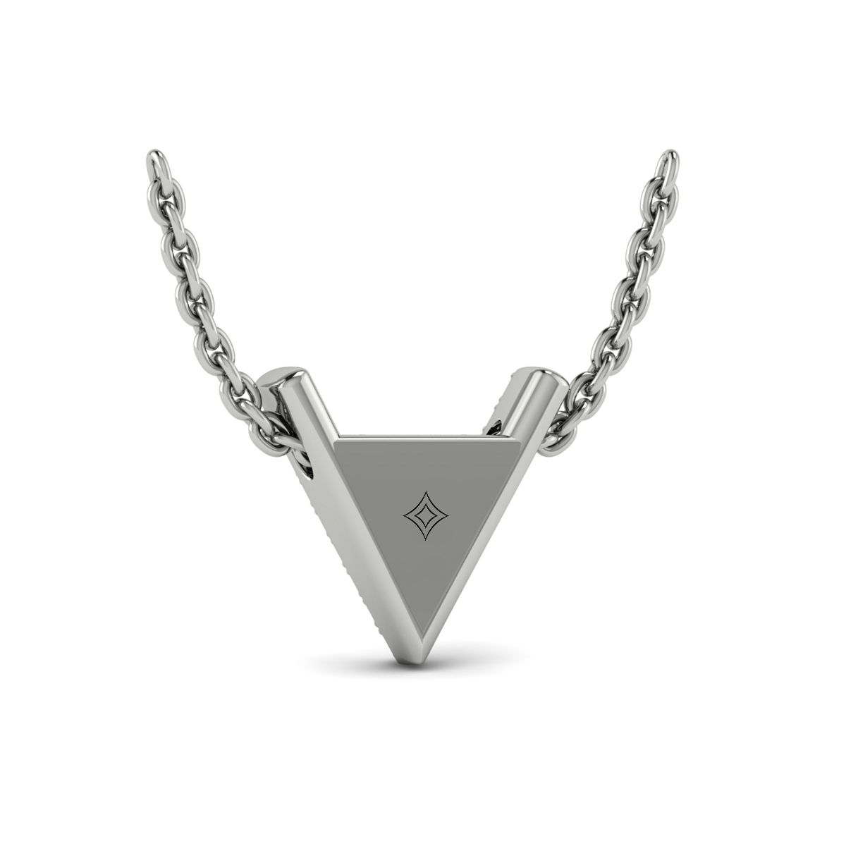 Diamond Trinity Necklace