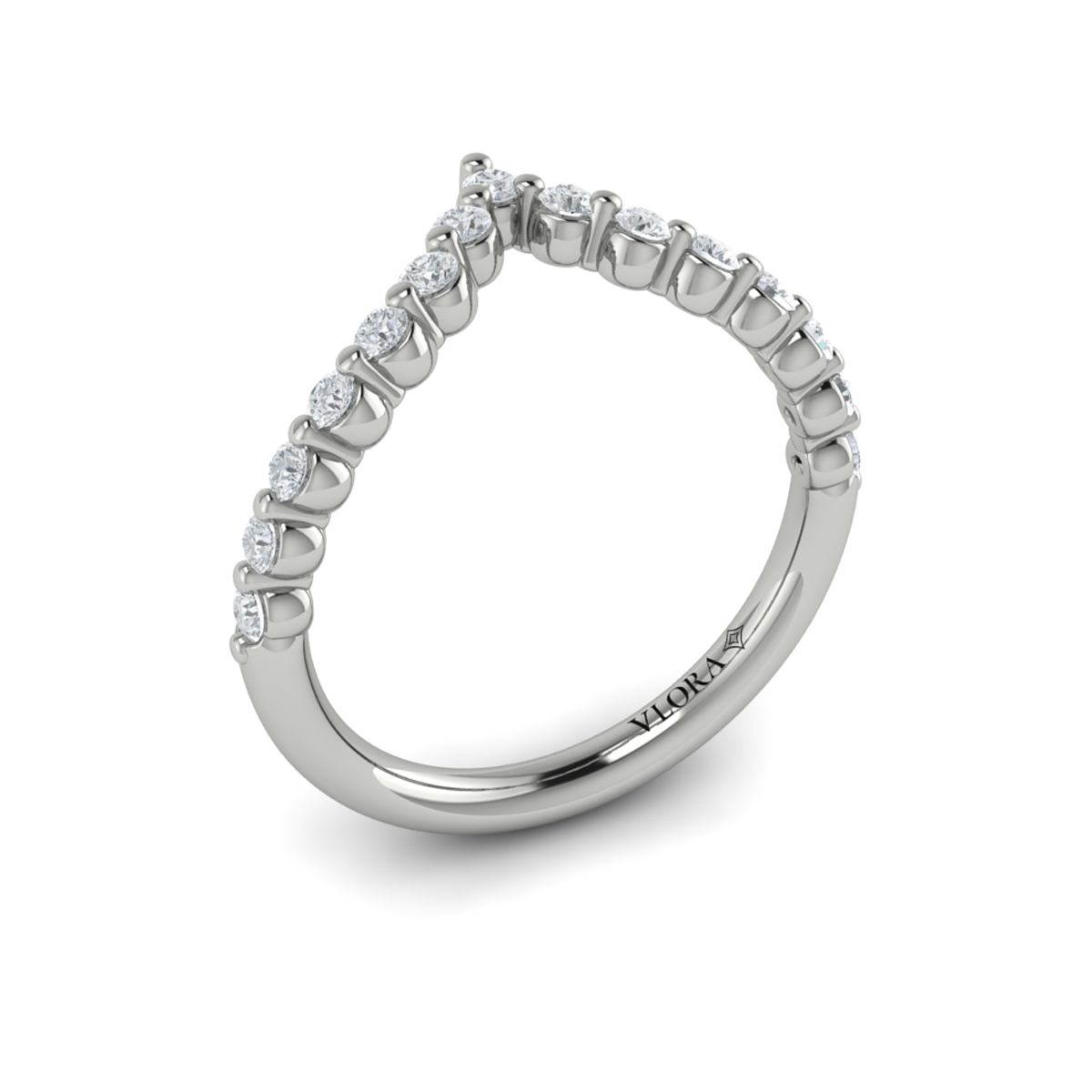 Diamond Chevron Ring