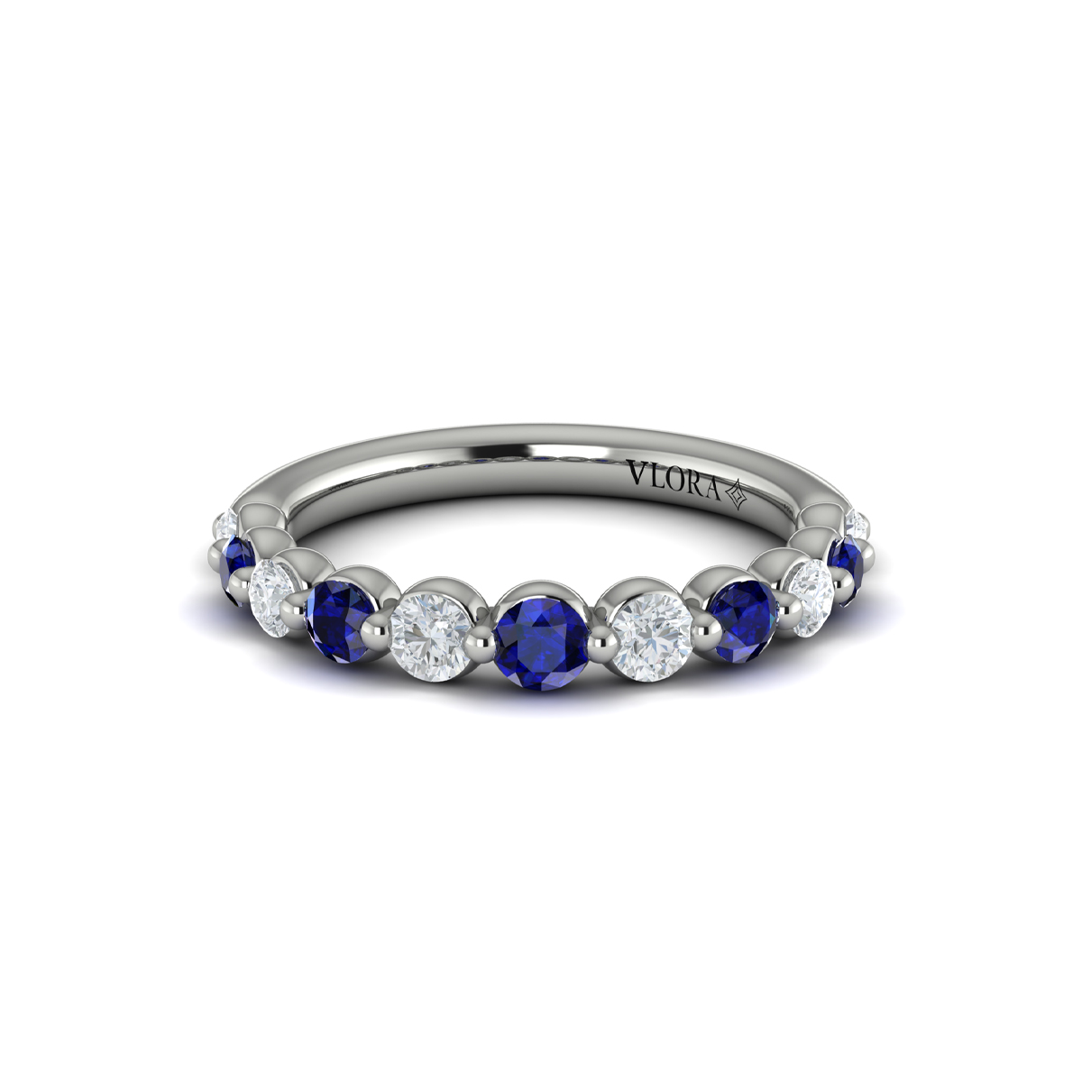 Diamond and Sapphire Ring