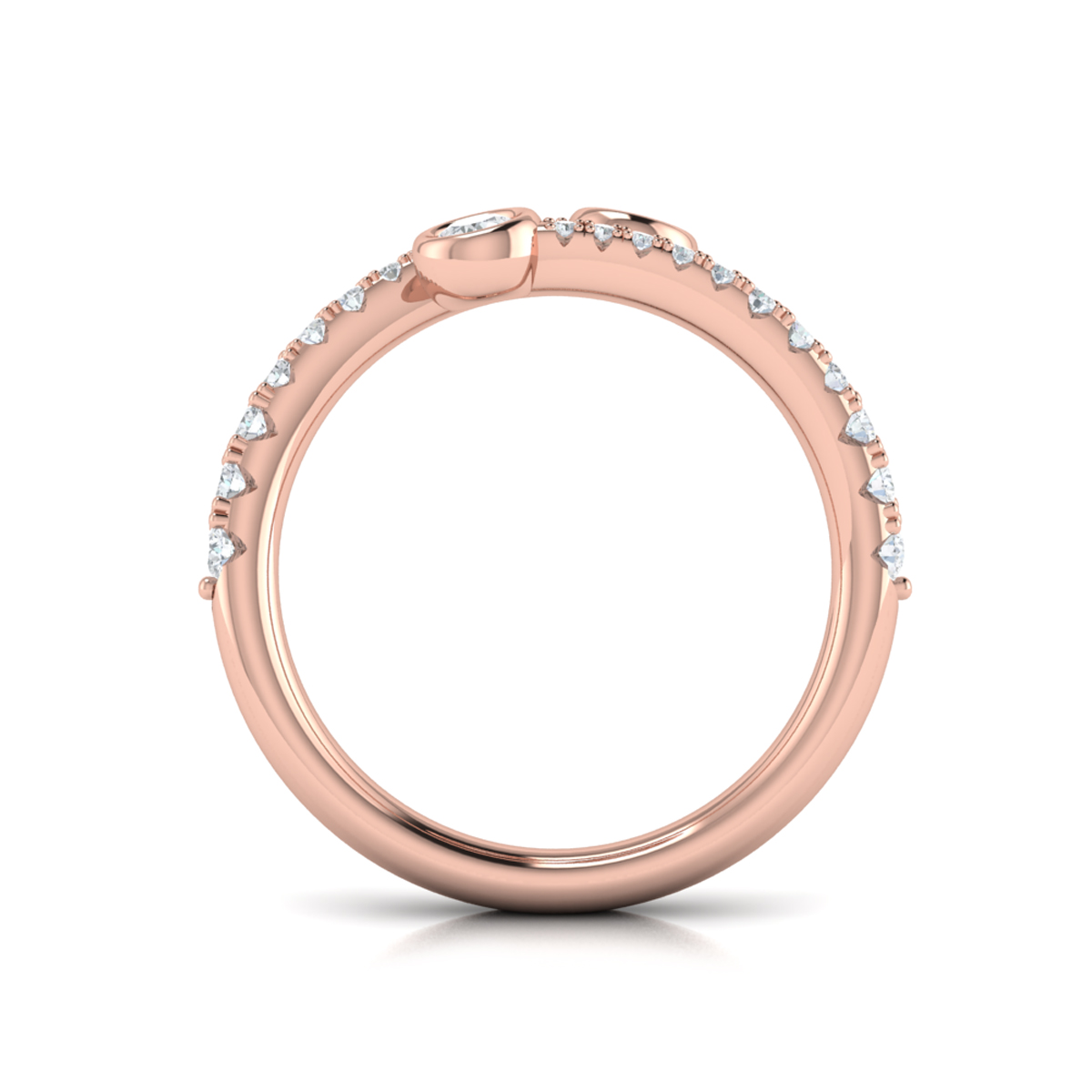 Diamond Double Wrap Ring