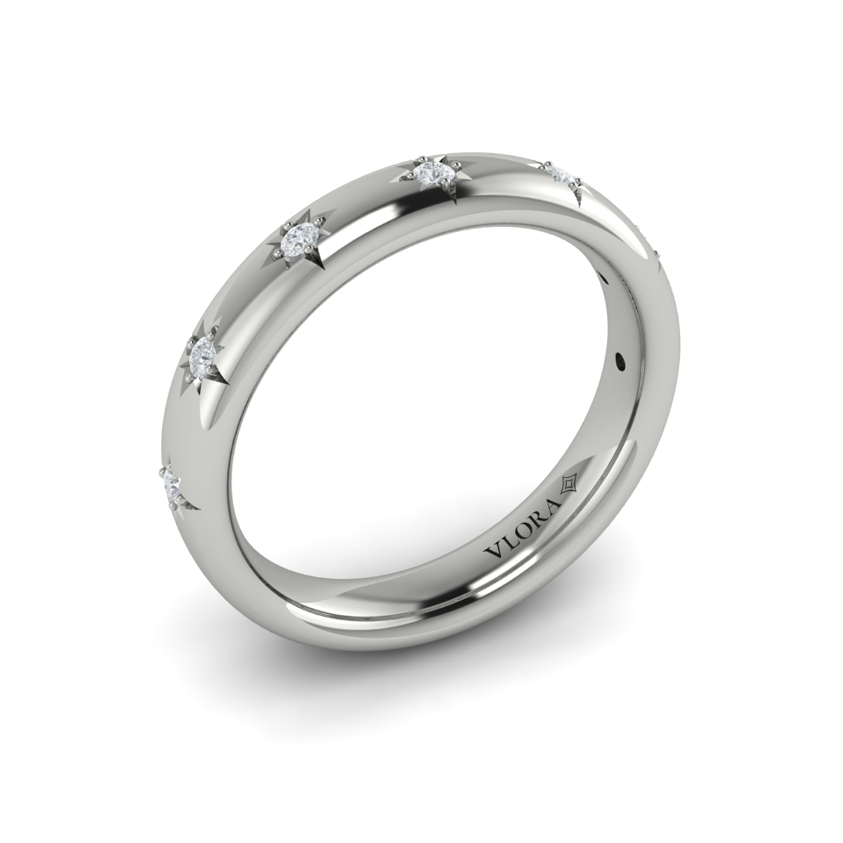 Diamond Vlora Star Ring