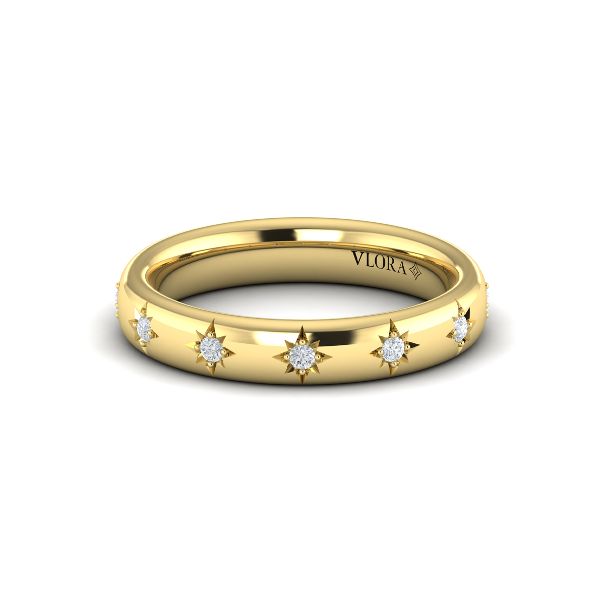 Diamond Vlora Star Ring