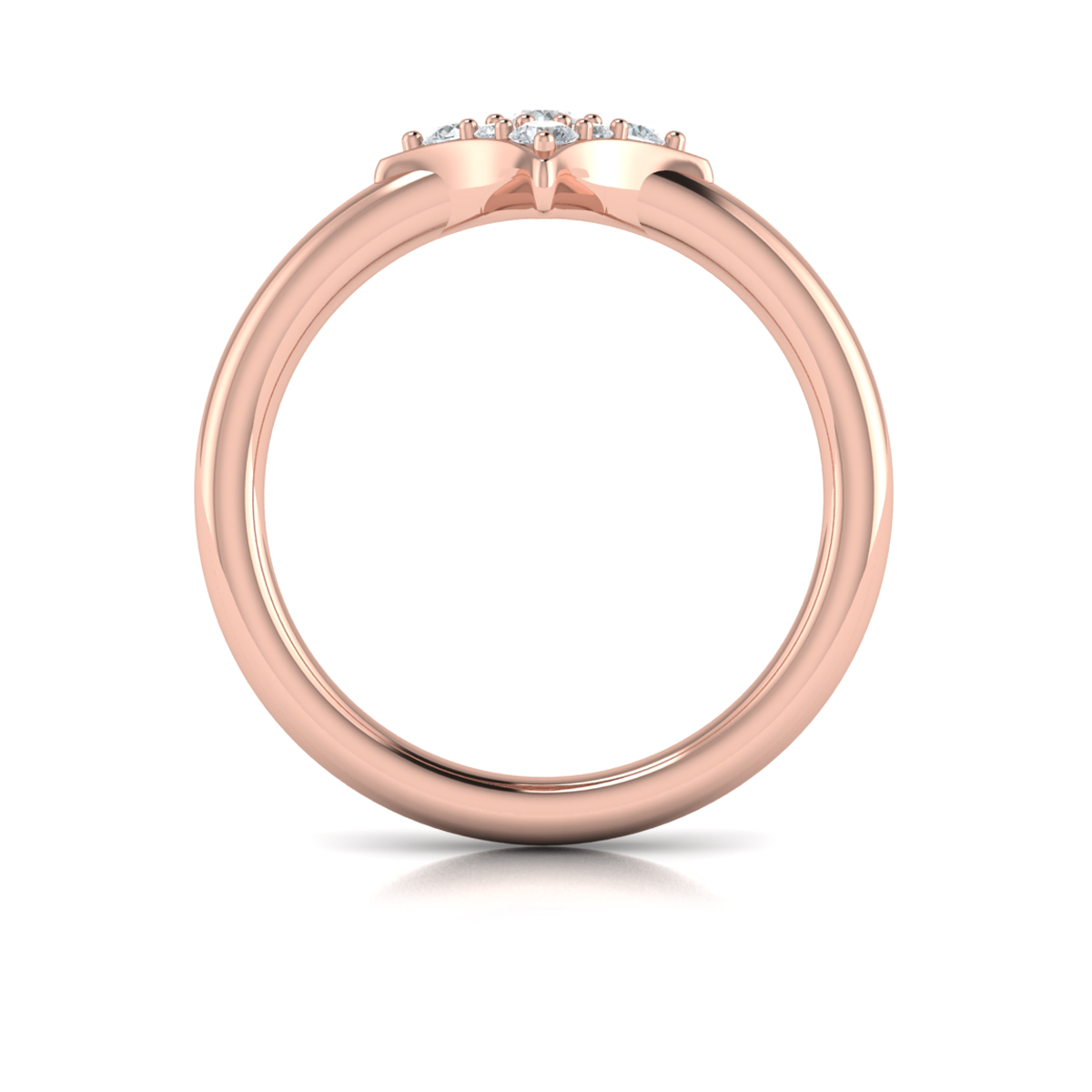 Diamond Cluster Vlora Star Ring