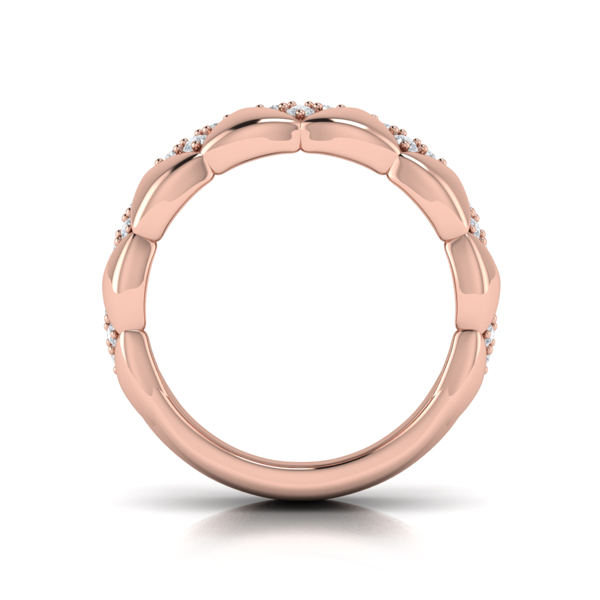 Diamond Tufted Vlora Star Ring
