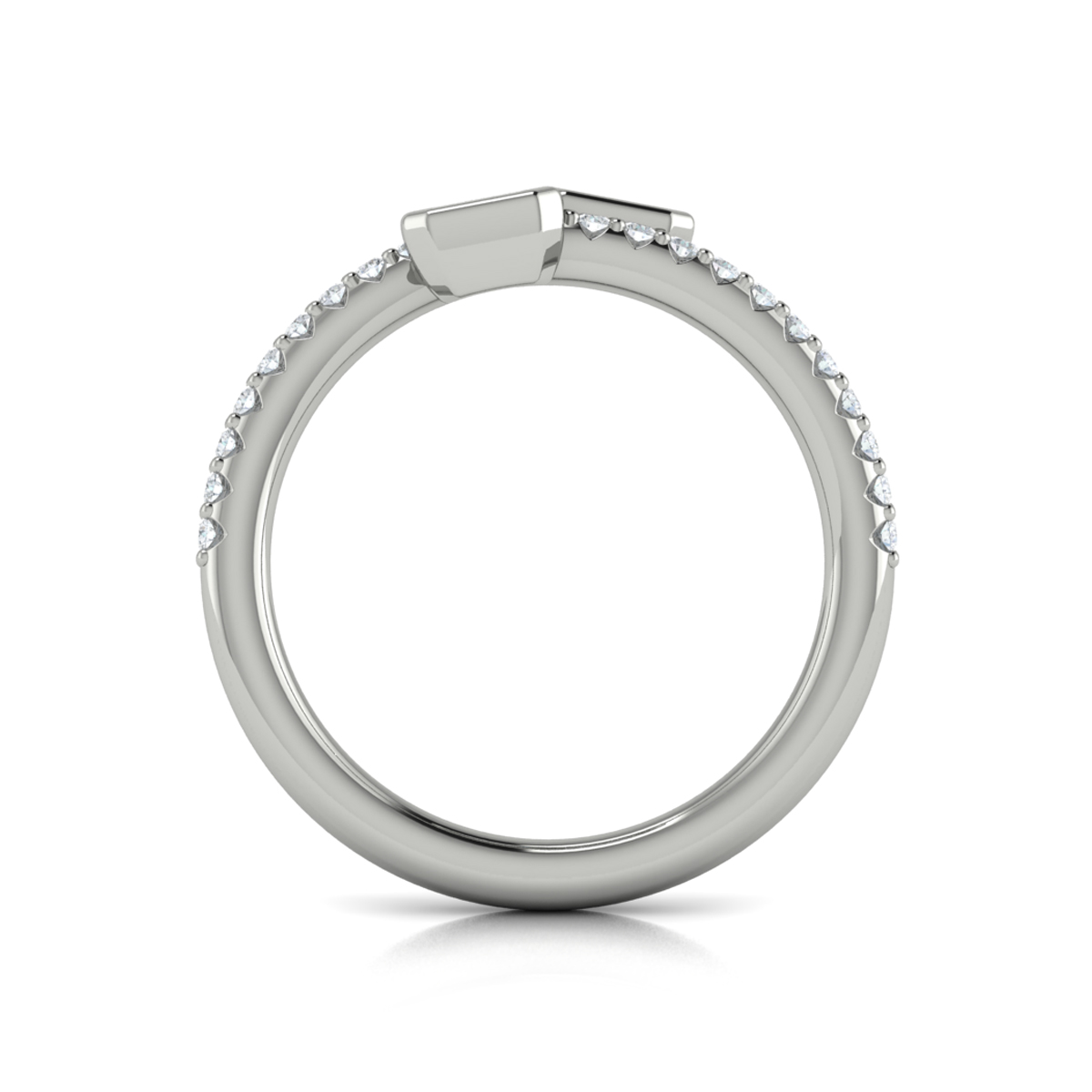 Diamond Baguette Wrap Ring