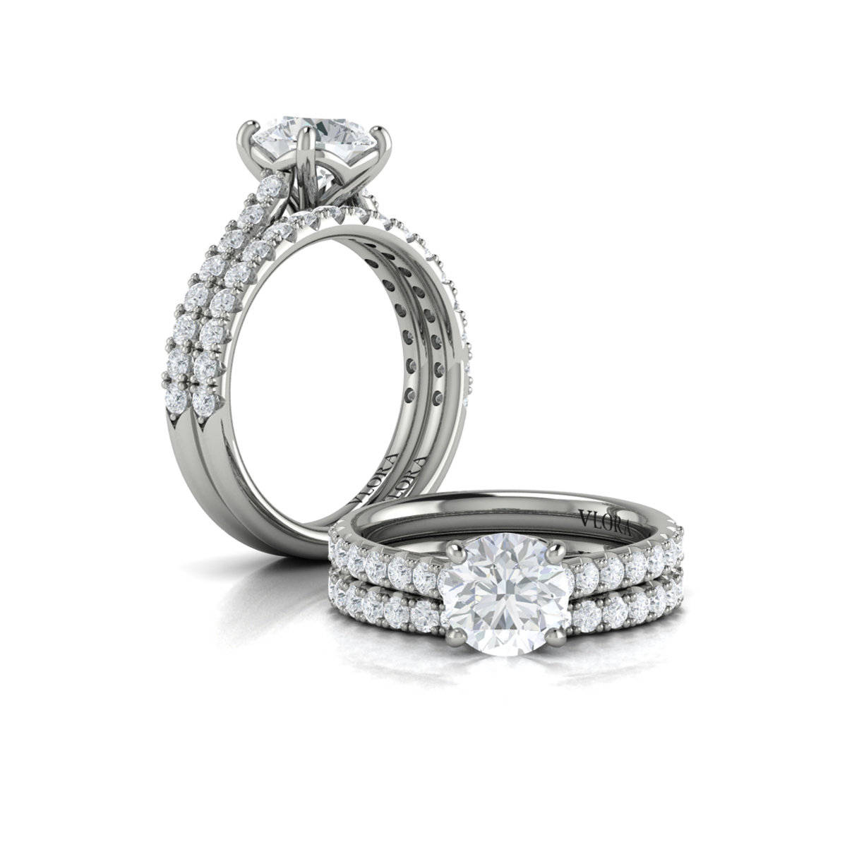 Classic Cathedral Engagement Ring