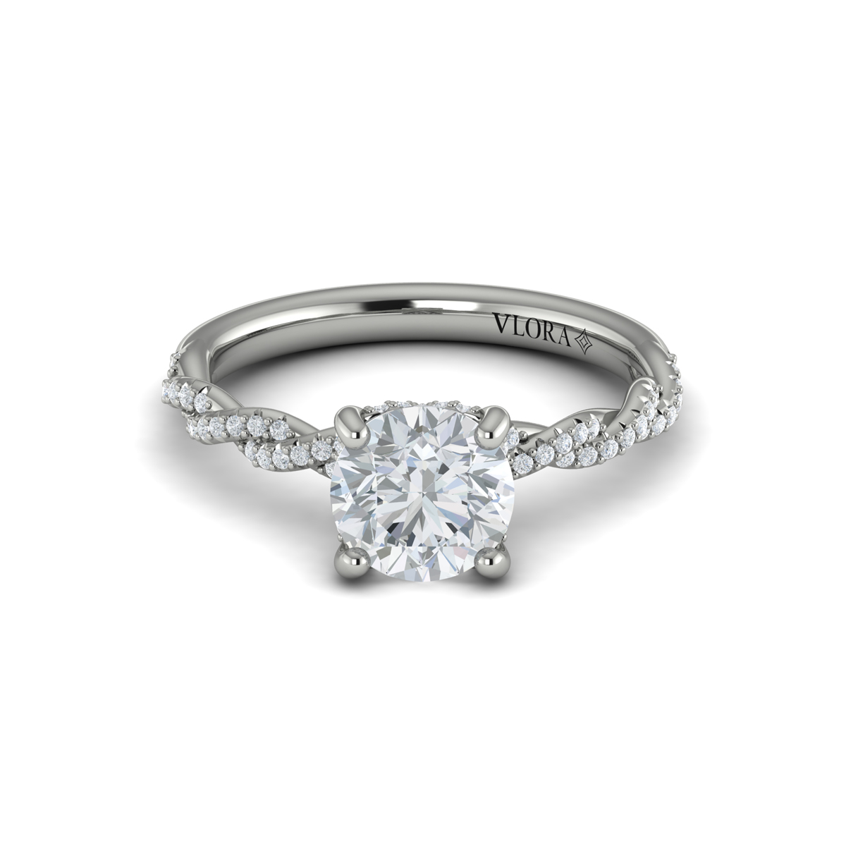Entwined Engagement Ring