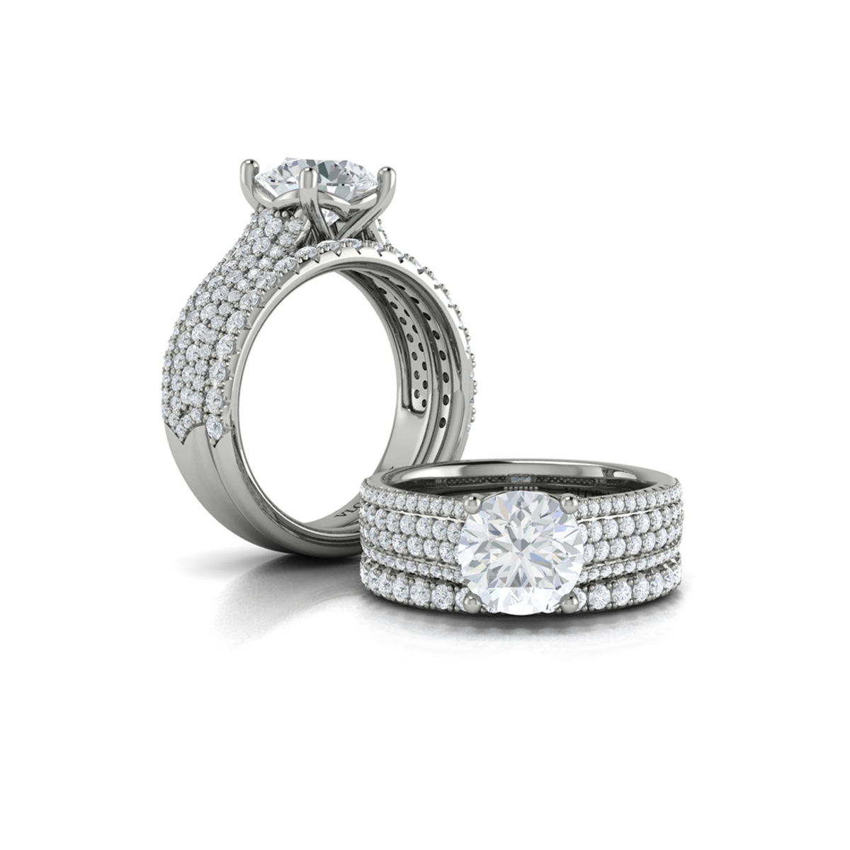 Majestic Statement Engagement Ring