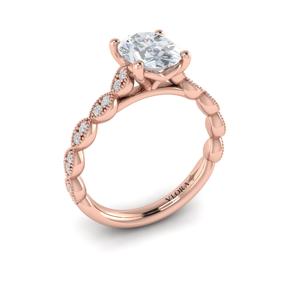 Unity Oval Engagement Ring