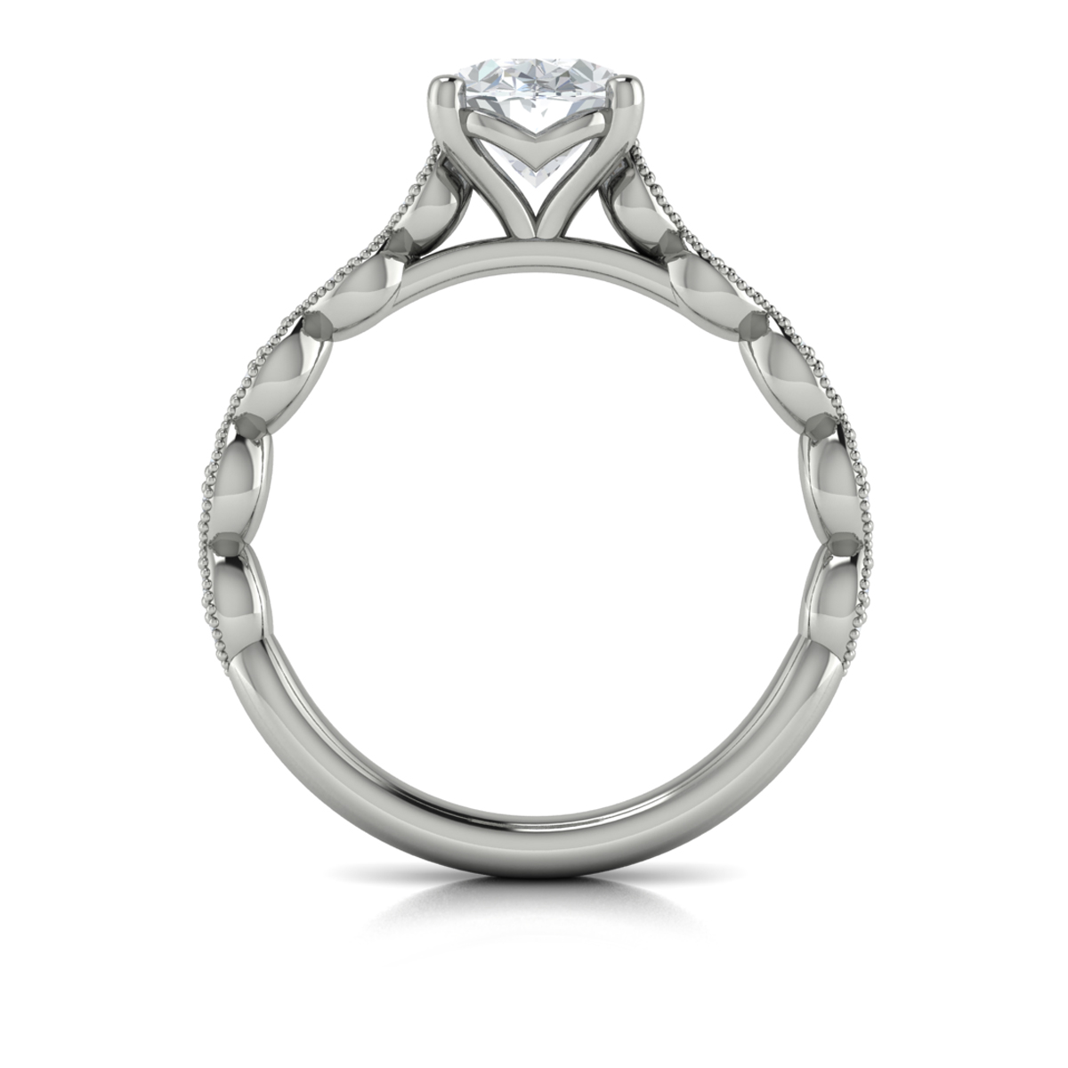 Unity Oval Engagement Ring
