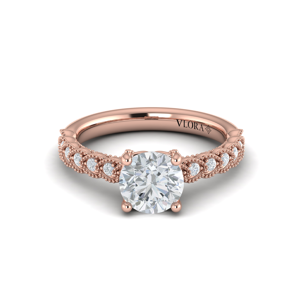 Modern Vintage Engagement Ring