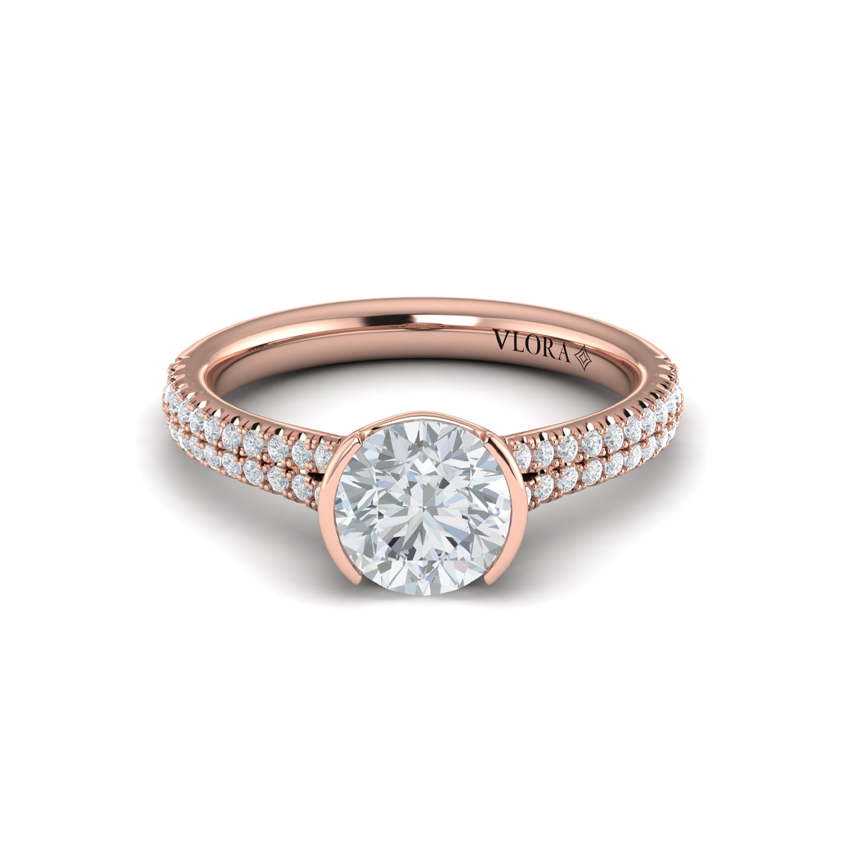 Classic Clutch Engagement Ring