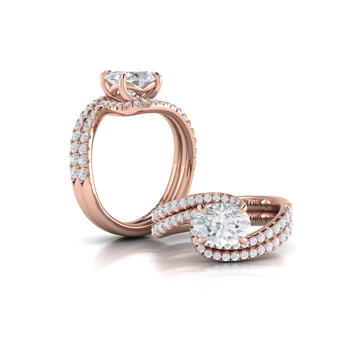 Celestial Engagement Ring