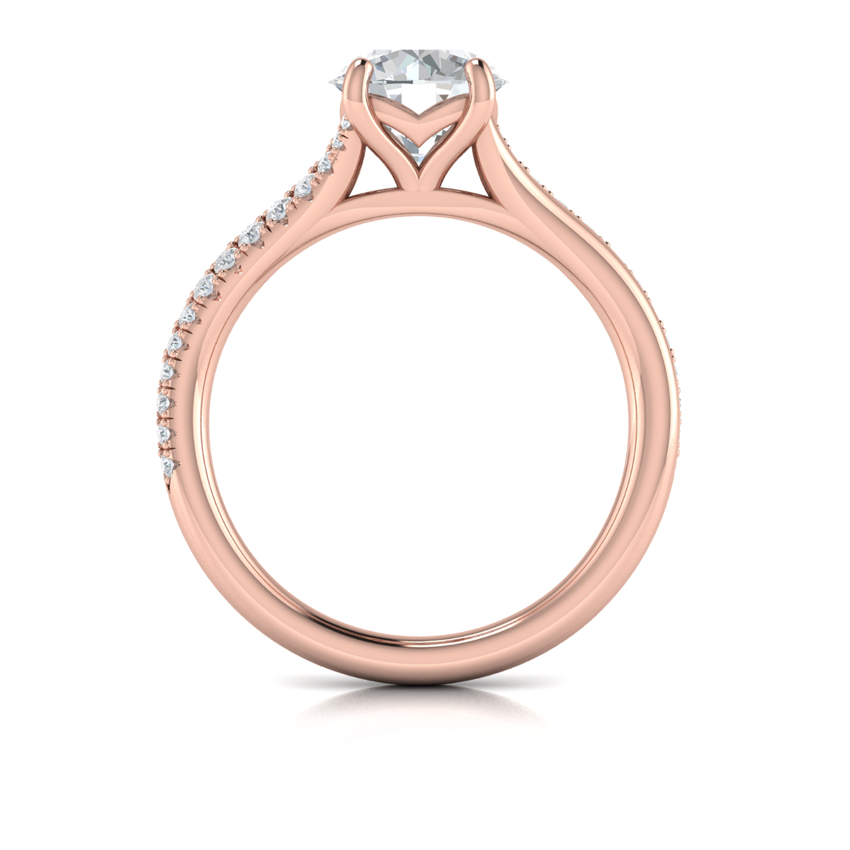 Reflection Engagement Ring