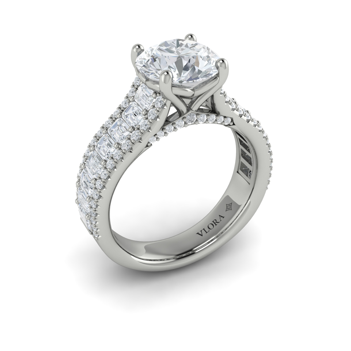 Opulence Oval Engagement Ring