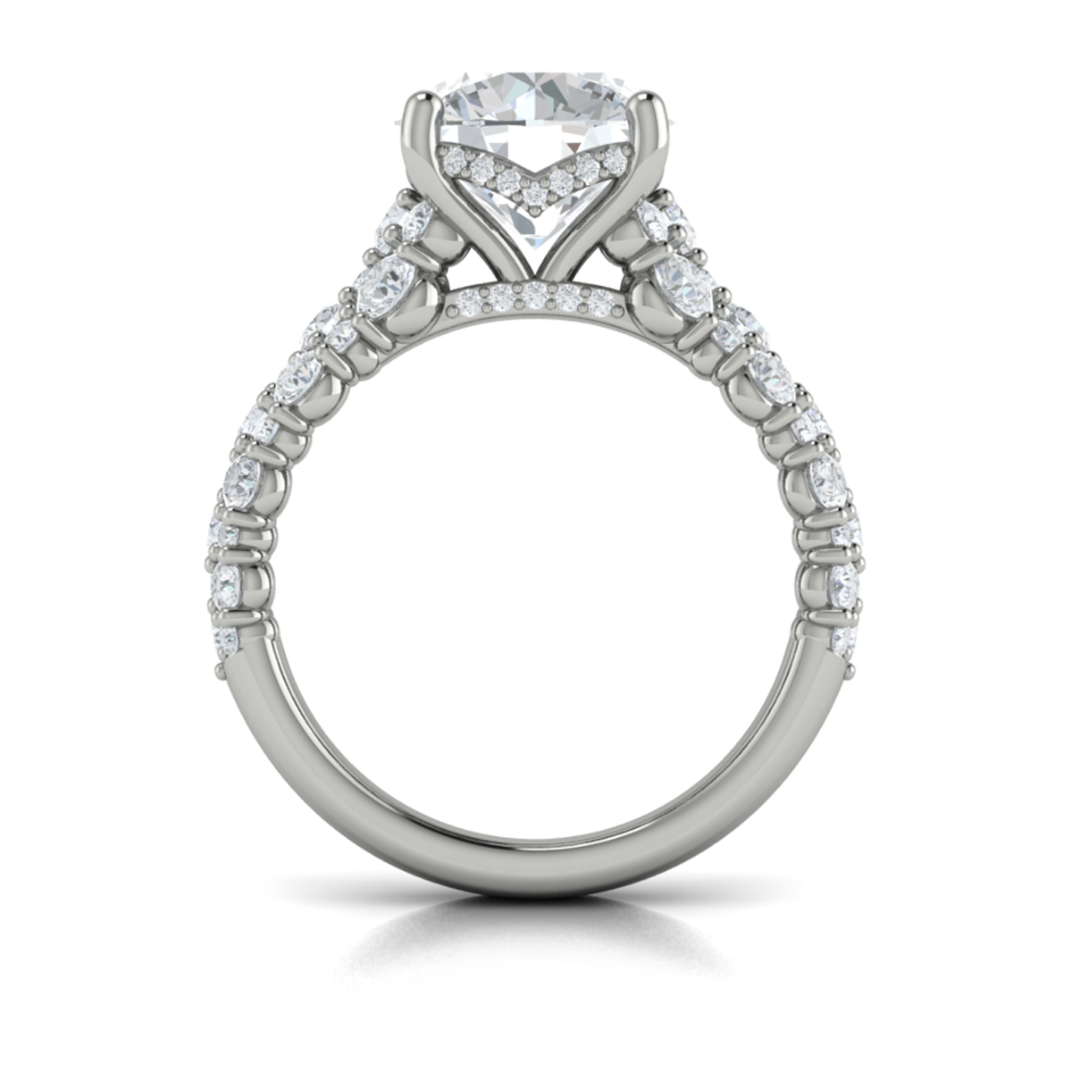Mosaic Engagement Ring