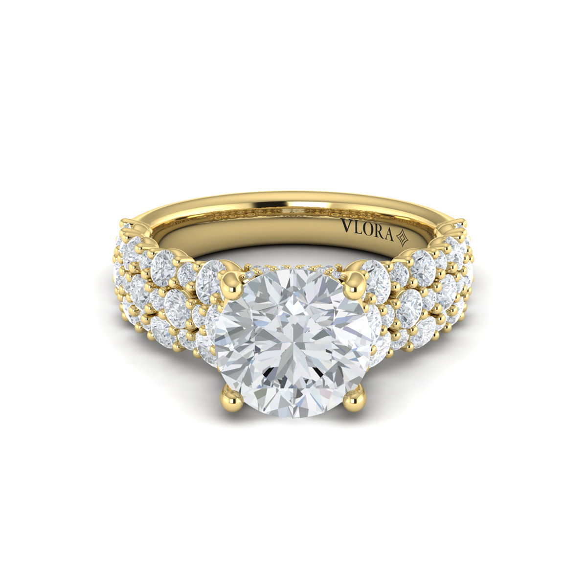 Mosaic Engagement Ring