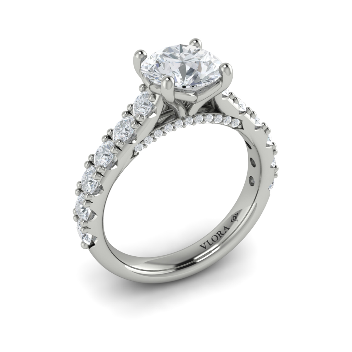 Luxe Classic Engagement Ring