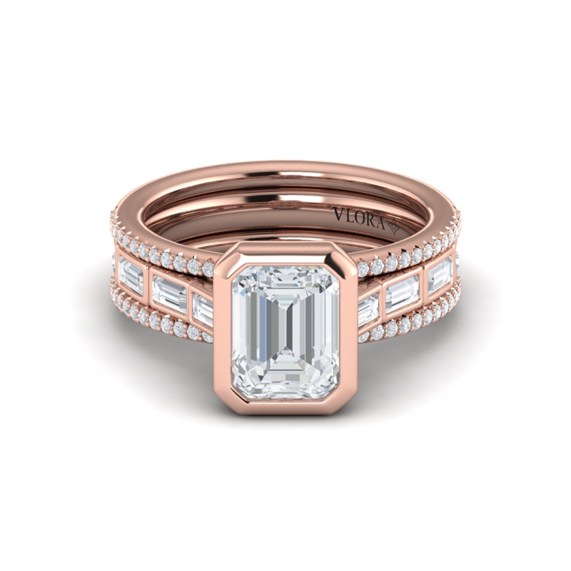 Modern Cathedral Engagement Ring