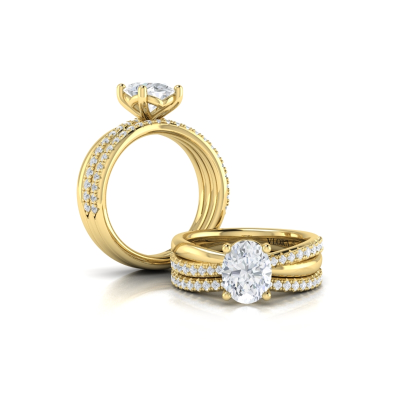 Destiny Oval Engagement Ring