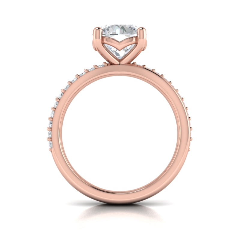 Arc Engagement Ring