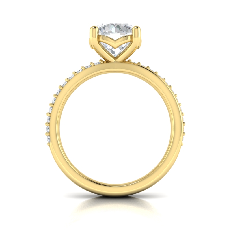Arc Engagement Ring