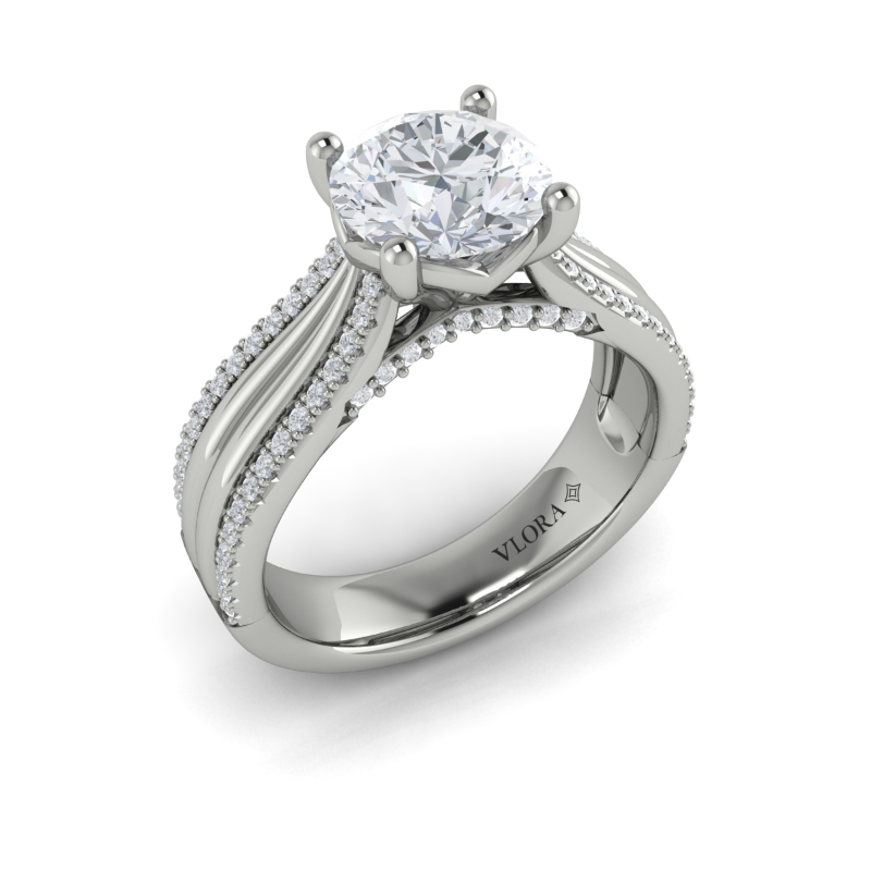 Cathedral of Joy Engagement Ring