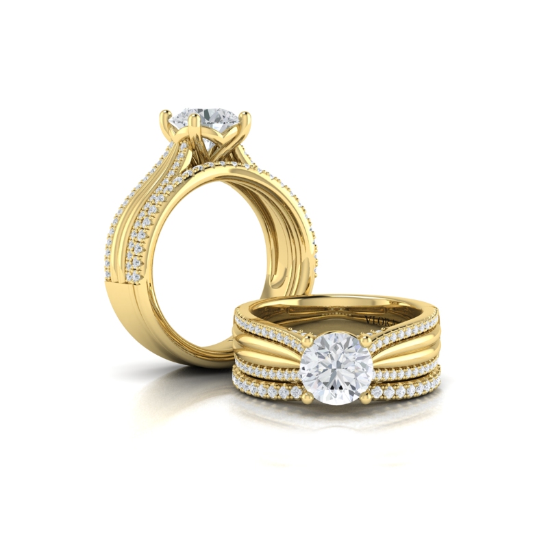 Cathedral of Joy Engagement Ring