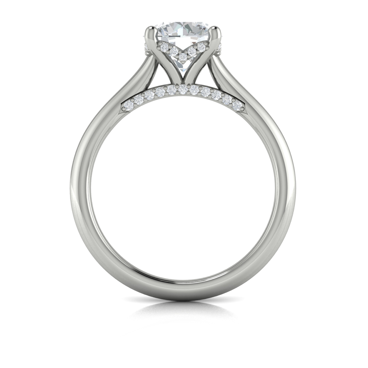 Cathedral Classic Solitaire Engagement Ring