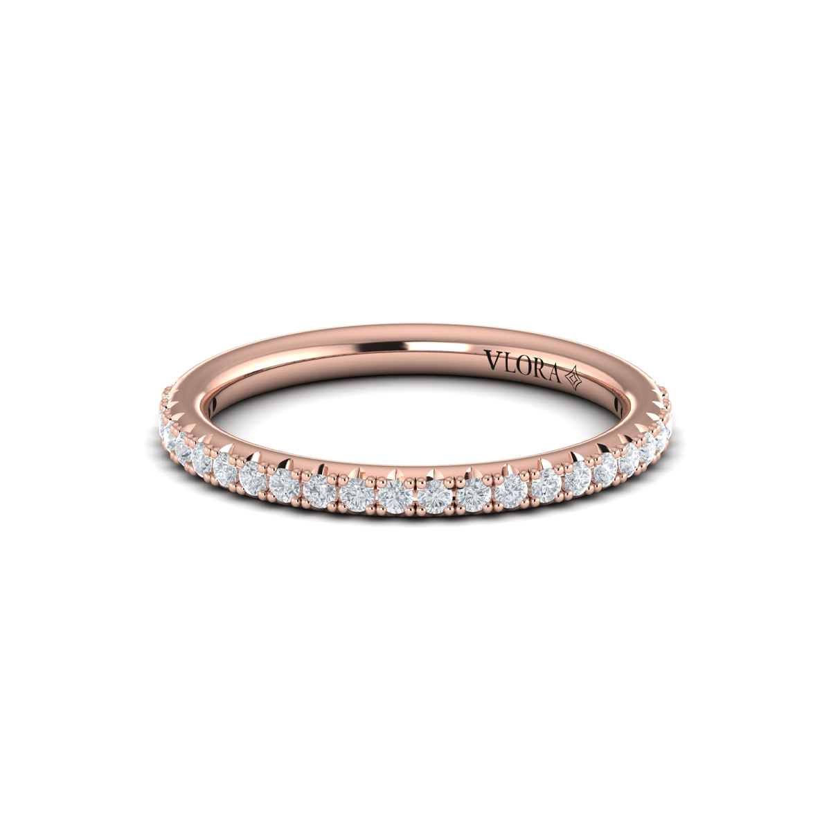 Matching Band for Tapestry Oval Trilogy Engagement Ring