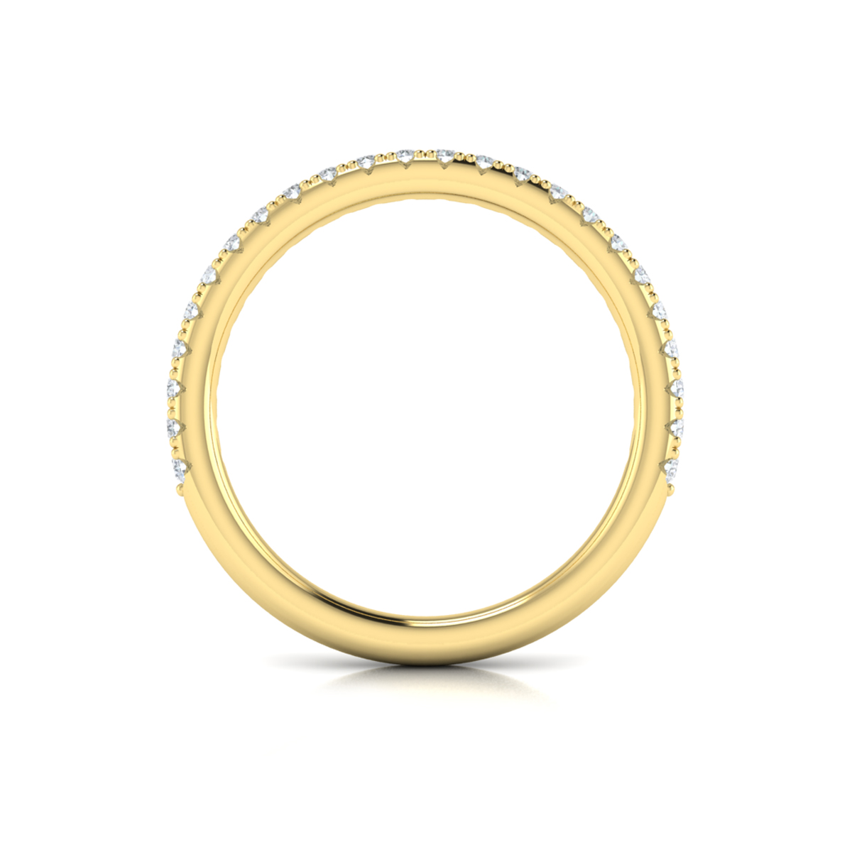 Matching Band for Tapestry Oval Trilogy Engagement Ring