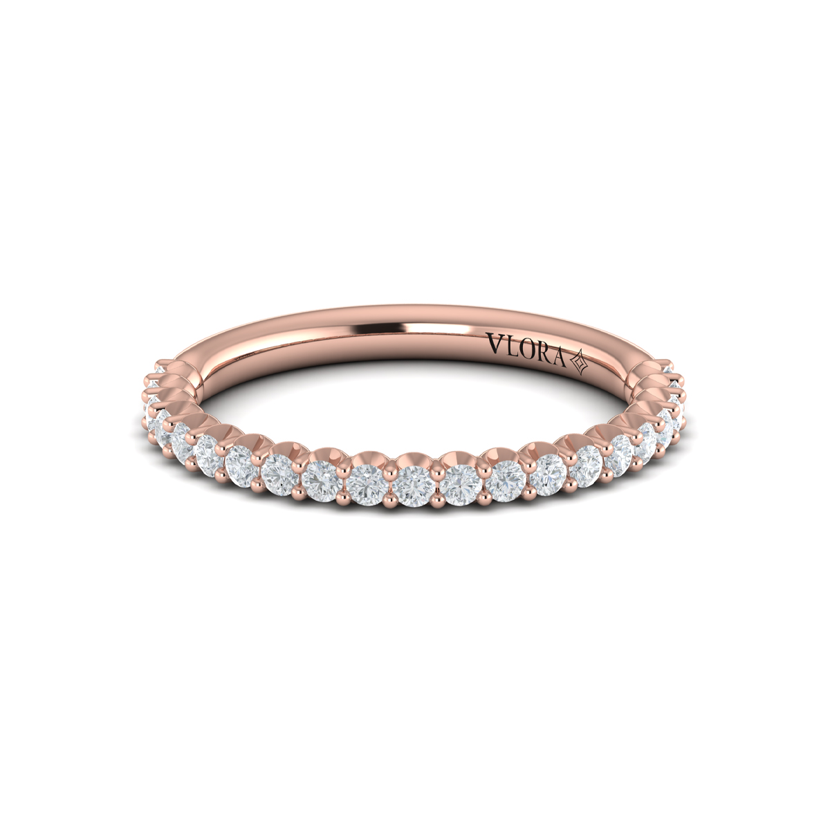 Matching Band for Embrace Halo Oval Engagement Ring