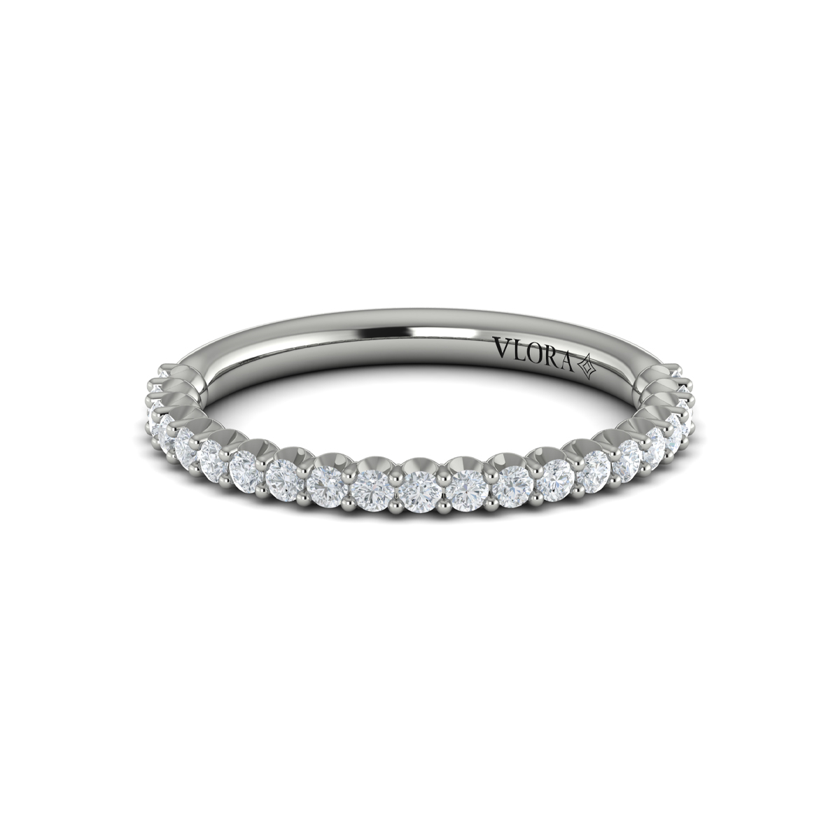 Matching Band for Embrace Halo Oval Engagement Ring