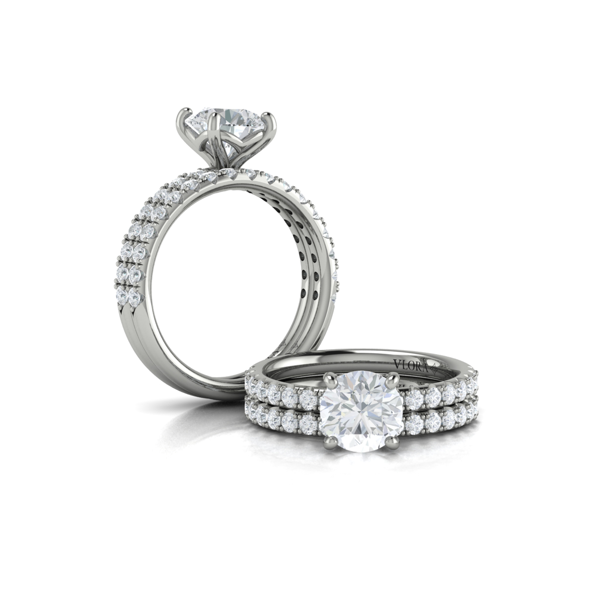 Matching Band for Delicate Classic Engagement Ring