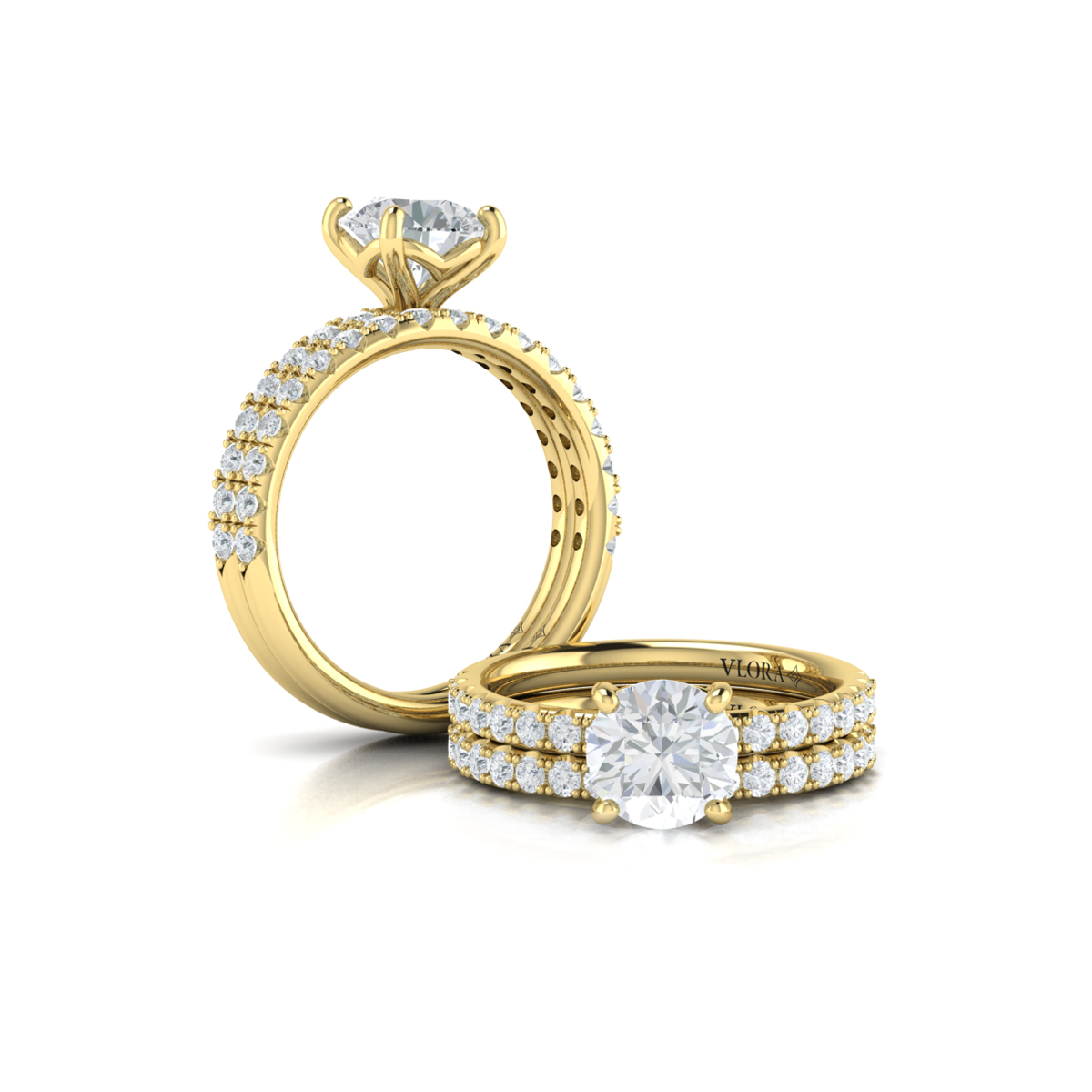 Matching Band for Delicate Classic Engagement Ring