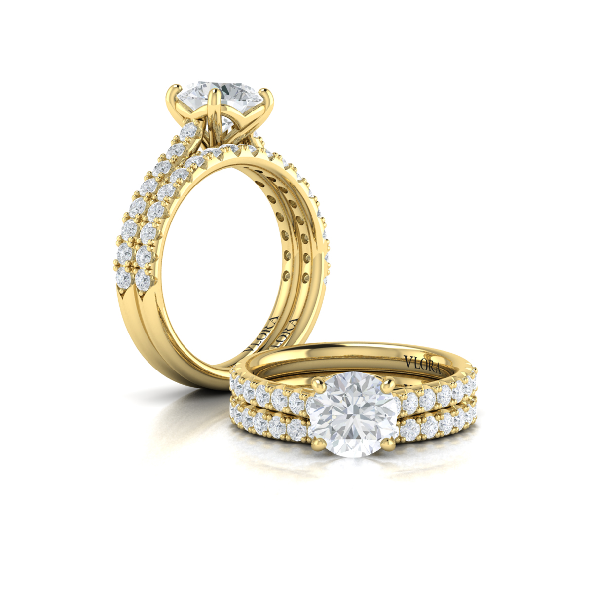 Matching Band for Classic Cathedral Engagement Ring