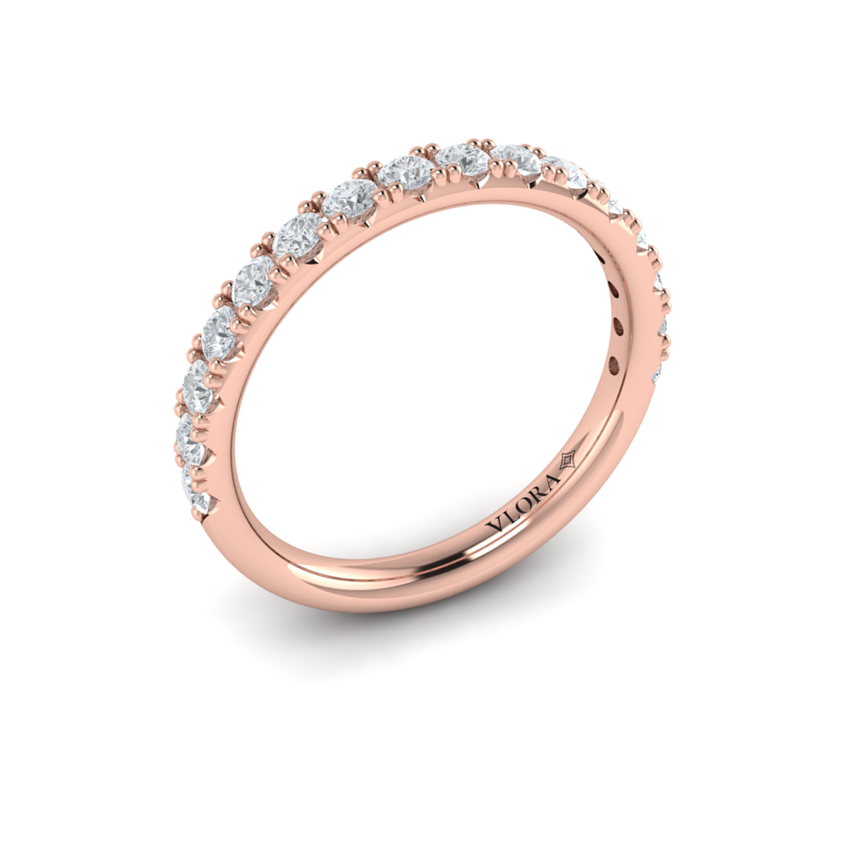 Matching Band for Bloom Halo Oval Engagement Ring