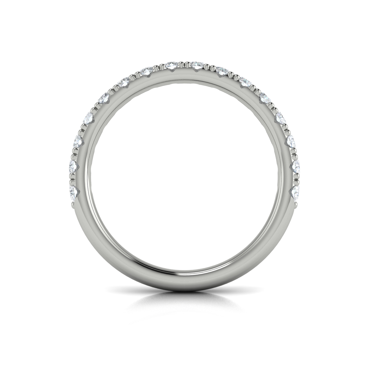 Matching Band for Bloom Halo Oval Engagement Ring