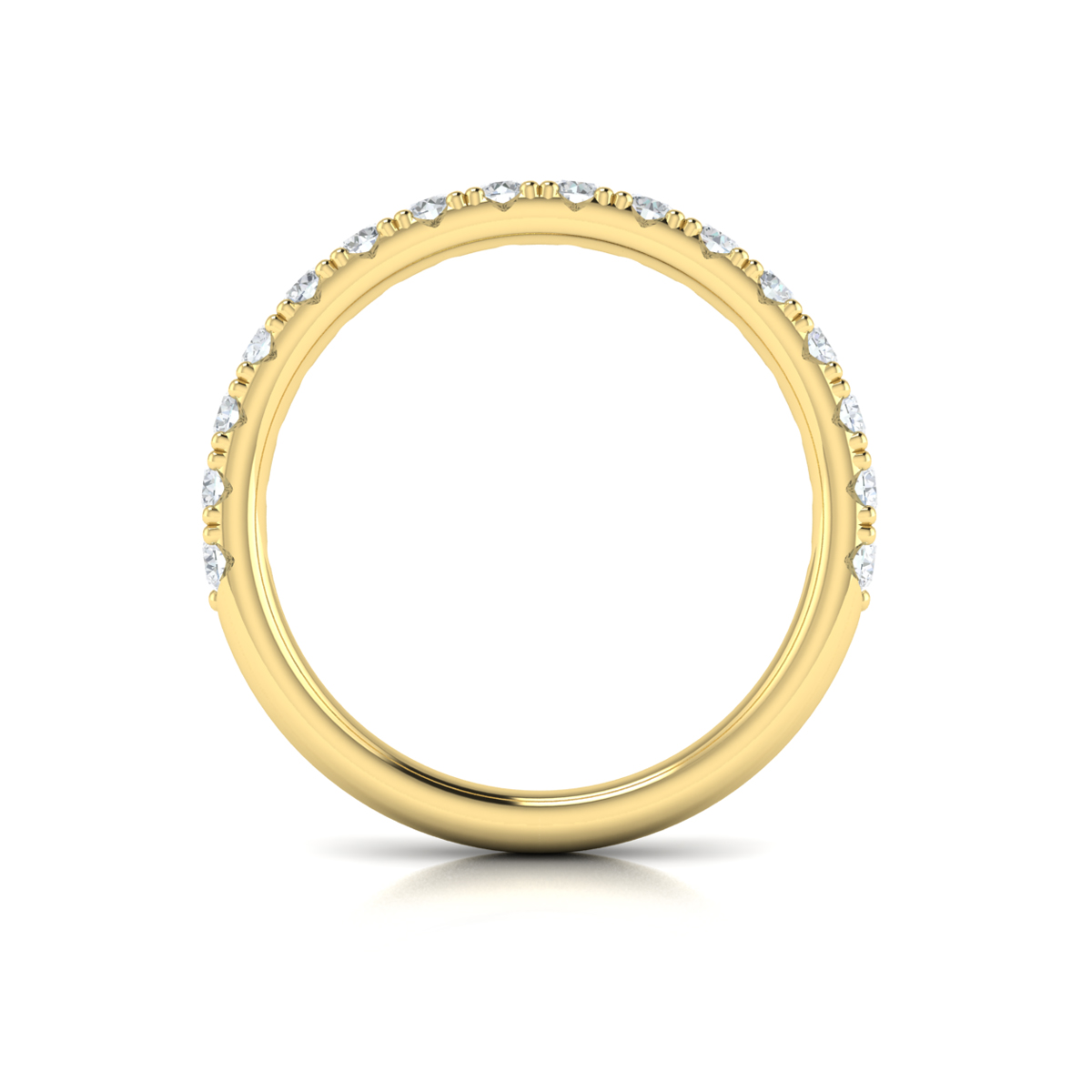 Matching Band for Bloom Halo Oval Engagement Ring