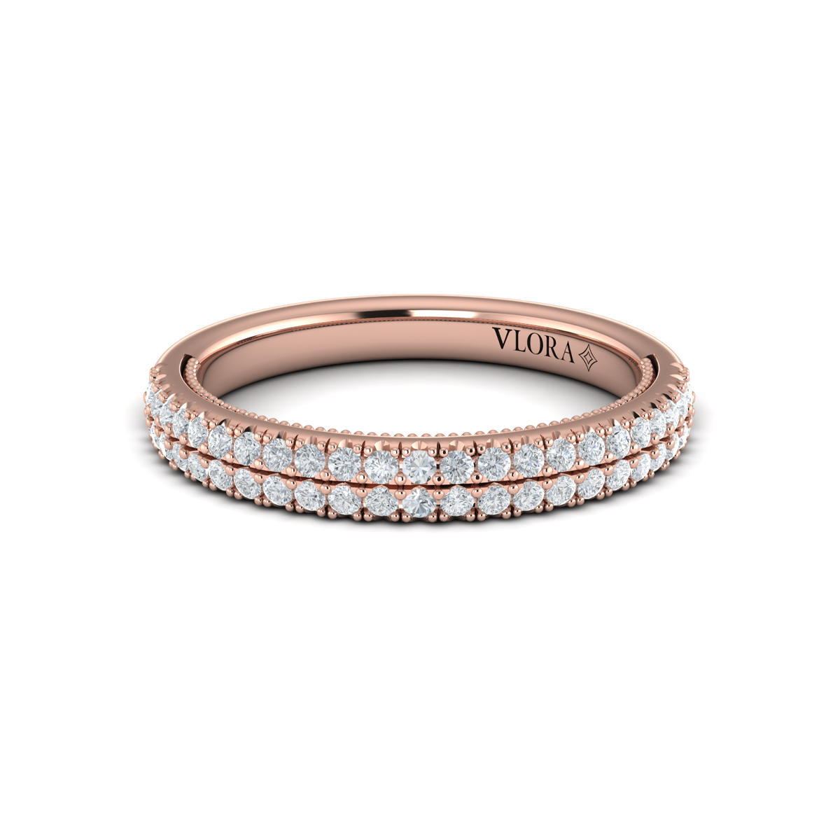 Matching Band for Regal Halo Oval Engagement Ring