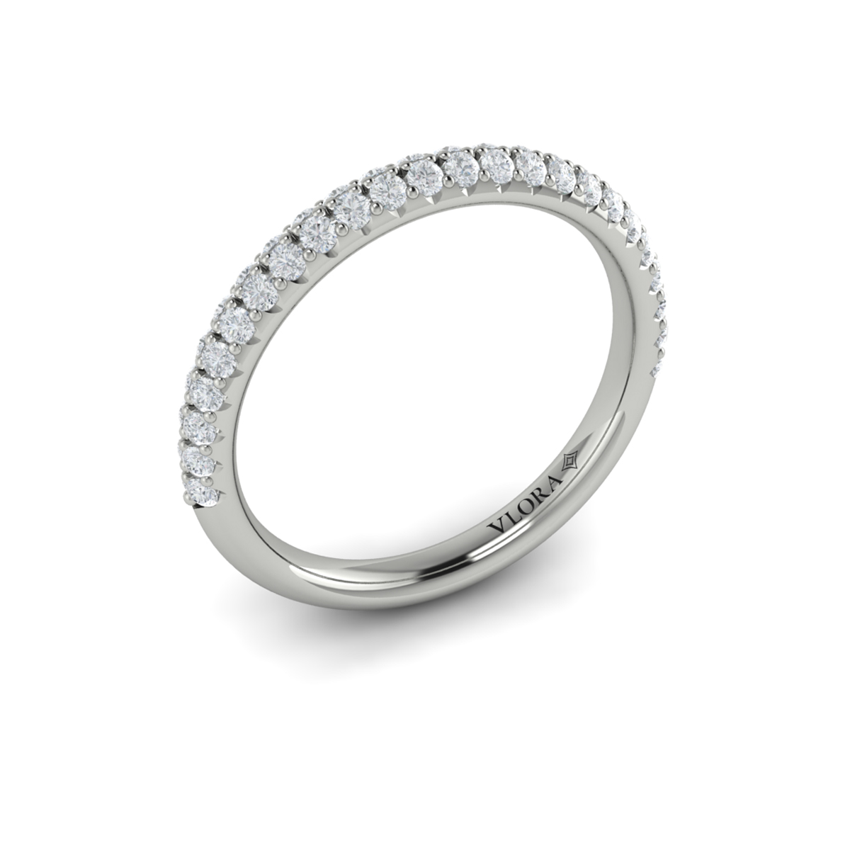 Matching Band for Cathedral Classic Solitaire Engagement Ring