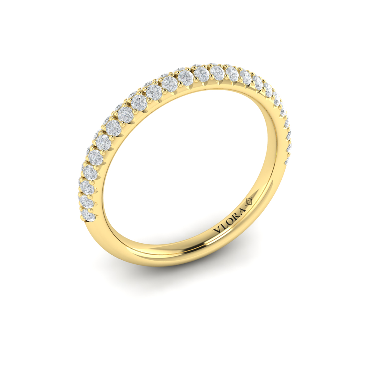 Matching Band for Cathedral Classic Solitaire Engagement Ring