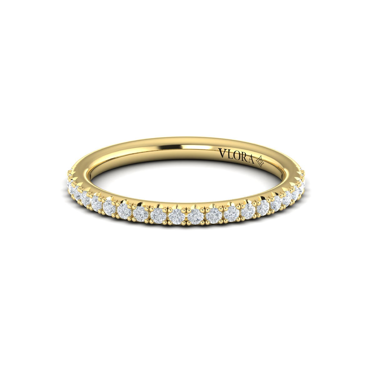 Matching Band for Classic Cathedral Solitaire Engagement Ring