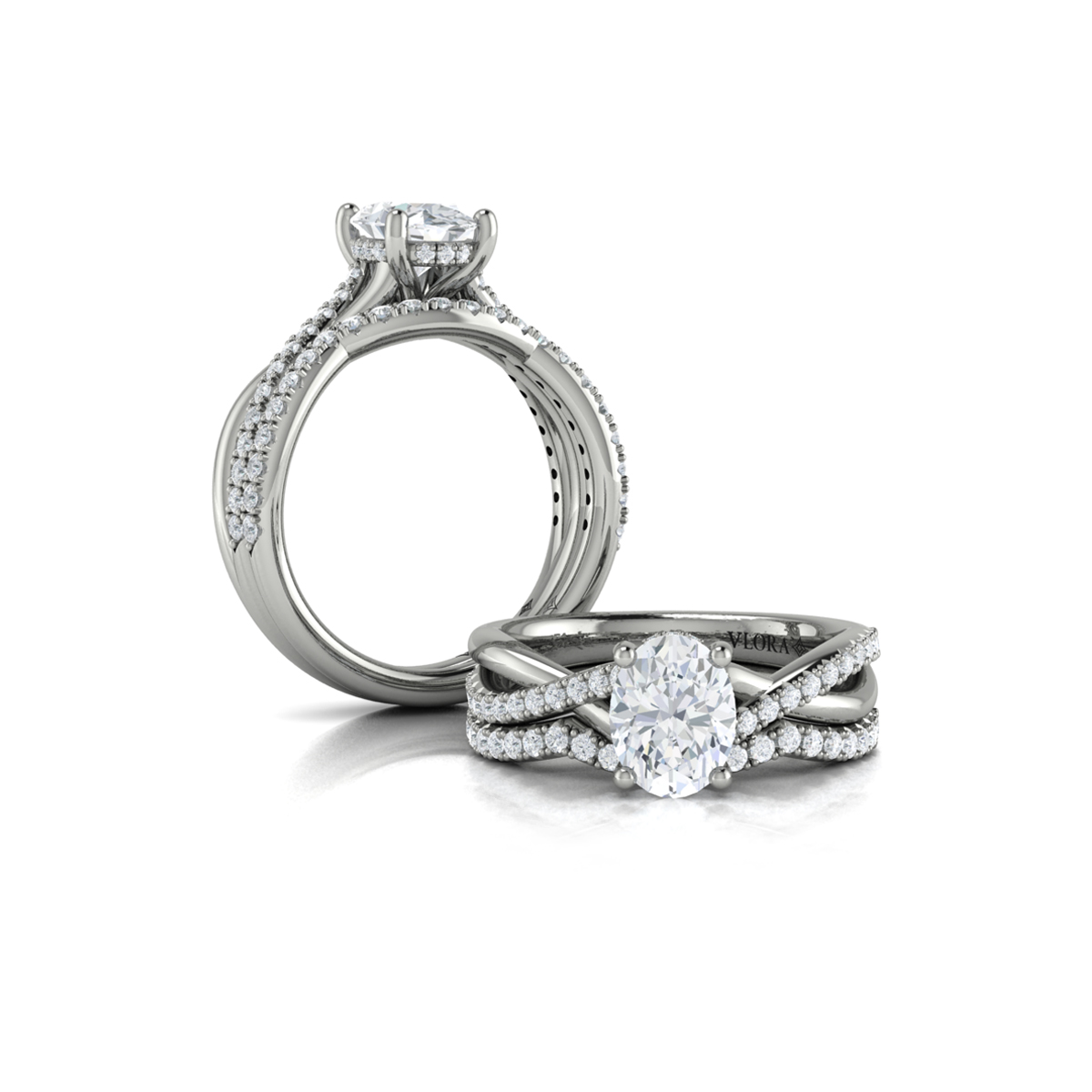 Entwined Matching Wedding Band