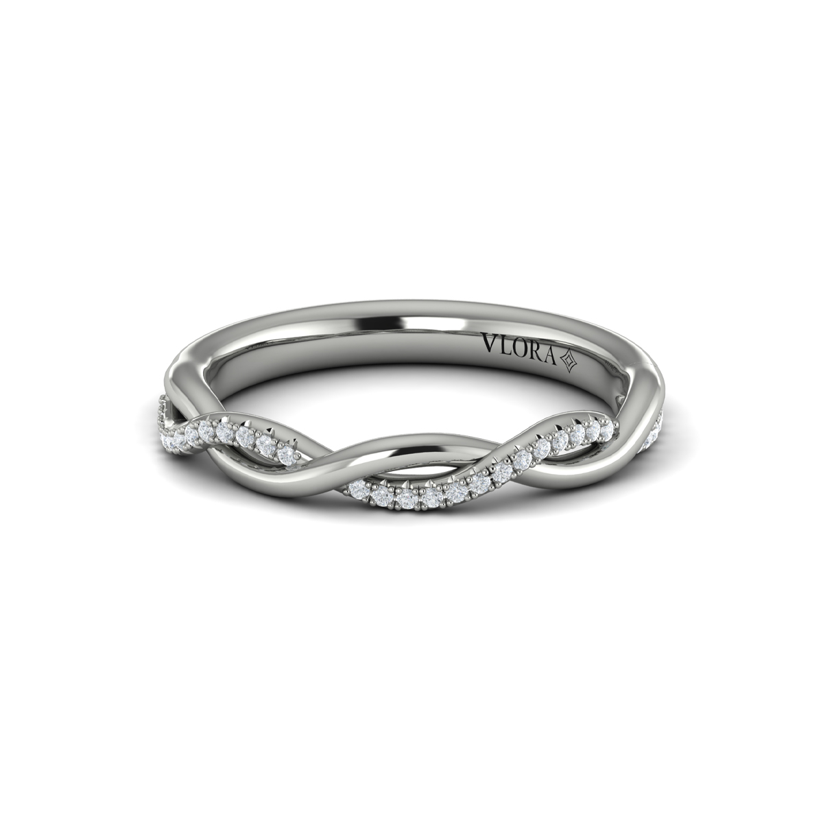 Matching Band for Harmony Oval Diamond Engagement Ring