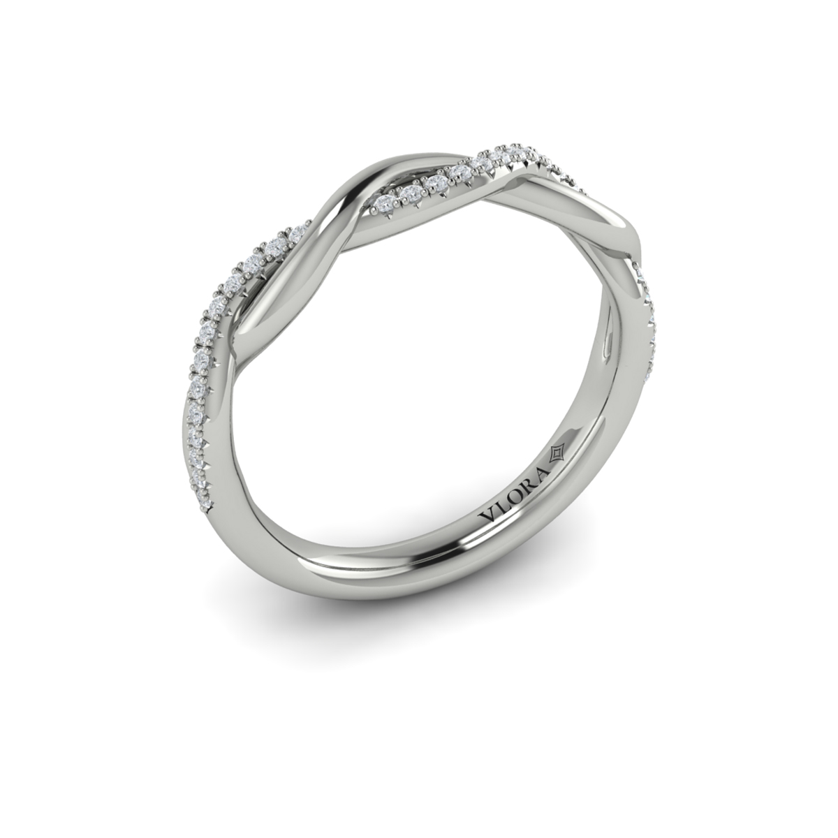 Matching Band for Harmony Oval Diamond Engagement Ring