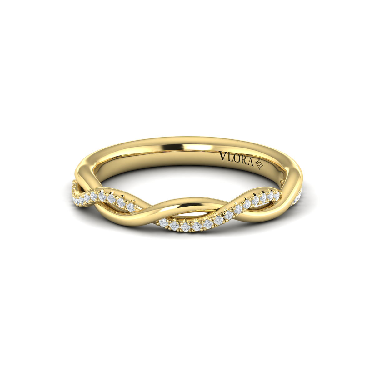 Matching Band for Harmony Oval Diamond Engagement Ring