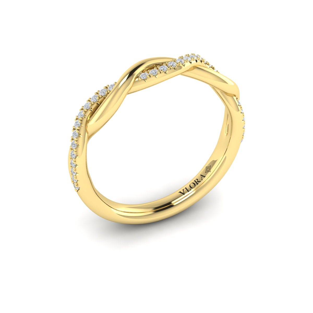 Matching Band for Harmony Oval Diamond Engagement Ring